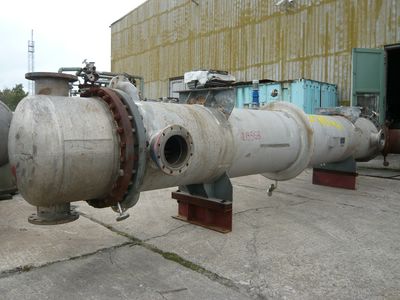 IPP# 219568, 114 m² (1,227 ft²)  Stainless Steel Austentic Shell and Tube Heat Exchanger For Sale