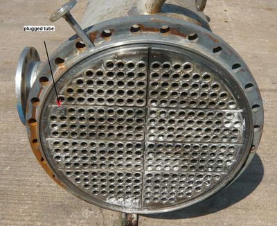 IPP# 219568, 114 m² (1,227 ft²)  Stainless Steel Austentic Shell and Tube Heat Exchanger For Sale