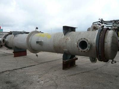 IPP# 219568, 114 m² (1,227 ft²)  Stainless Steel Austentic Shell and Tube Heat Exchanger For Sale