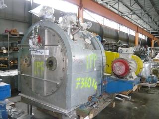 1,000 mm (39.4 in) Stainless Steel Austenitic Centrifuge-Pusher
