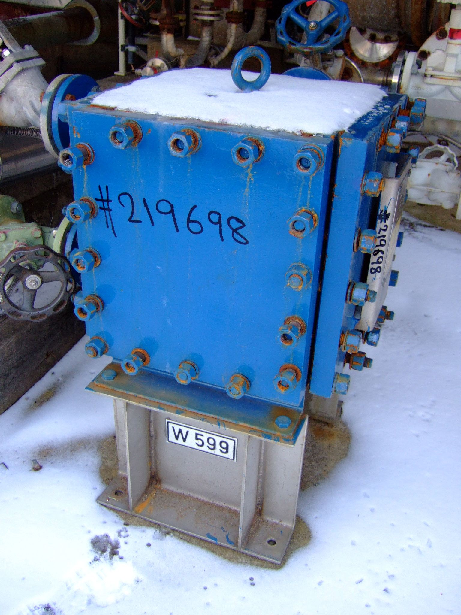  Shell and Tube Heat Exchanger 6.5 m² (69.8 ft²) Stainless Steel Austenitic For Sale - IPP# 219698