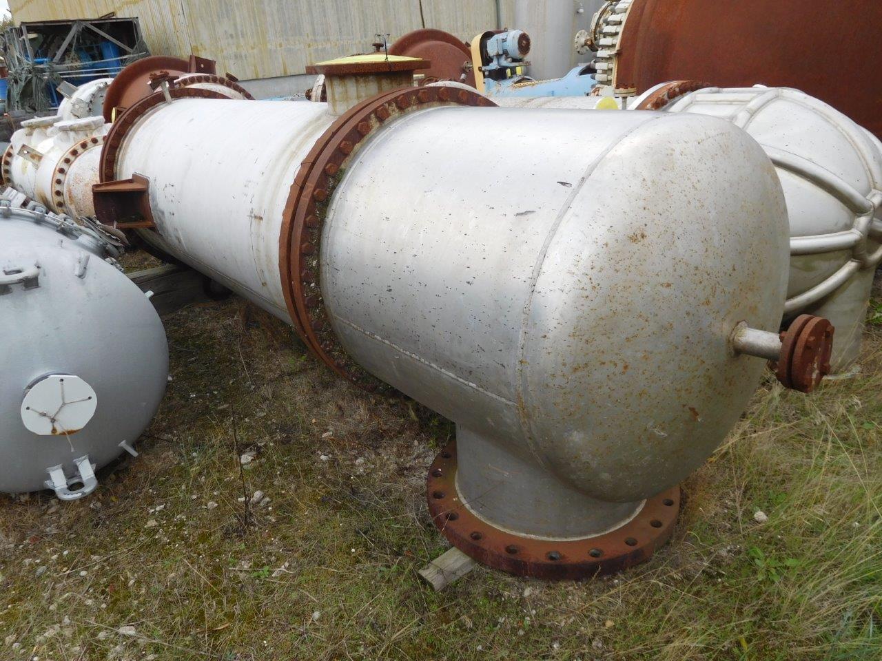 IPP# 219604, 120 m² (1,292 ft²)  Stainless Steel Austentic Shell and Tube Heat Exchanger For Sale