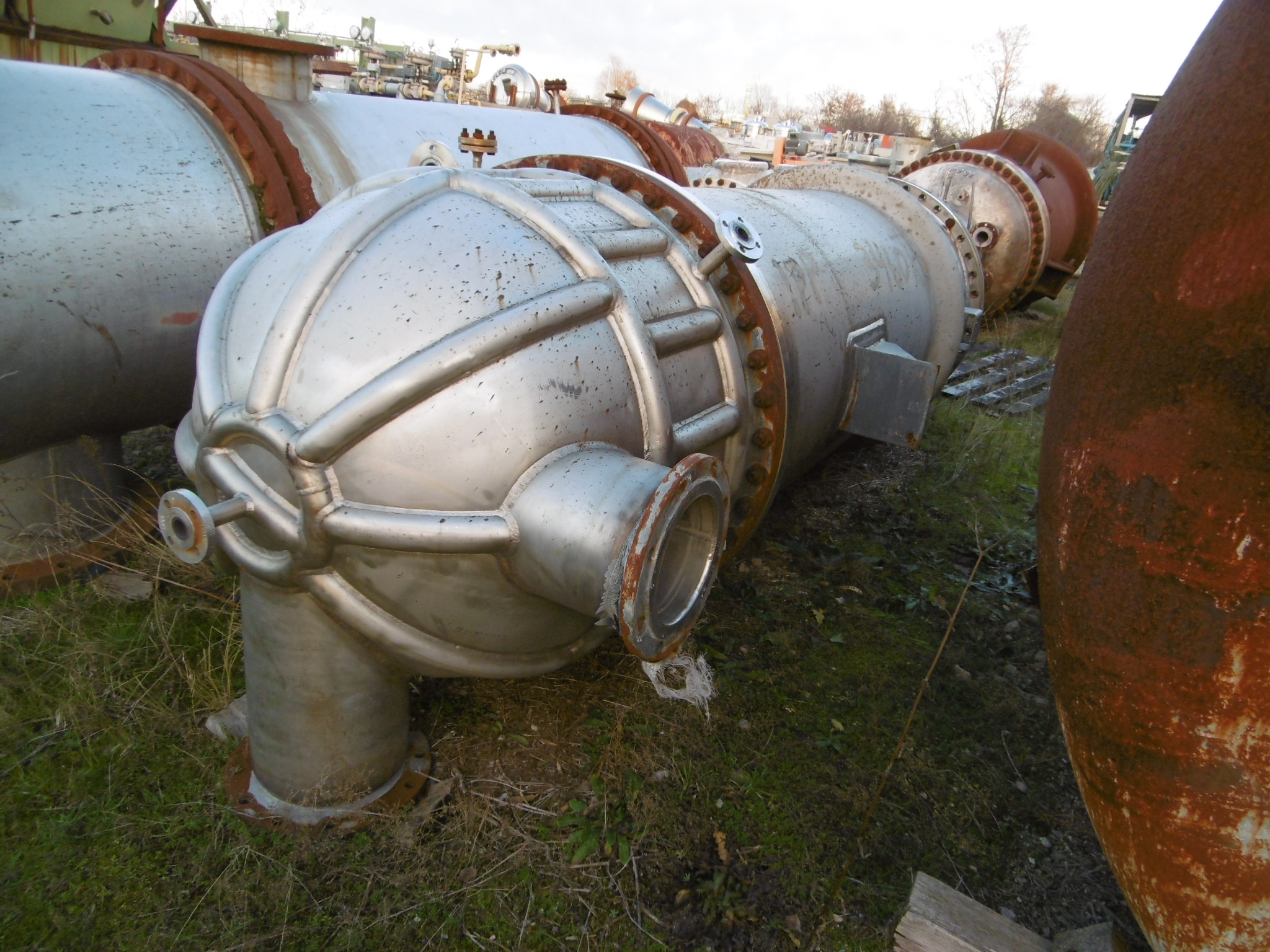 IPP# 219606, 120 m² (1,292 ft²)  Stainless Steel 316 Shell and Tube Heat Exchanger For Sale