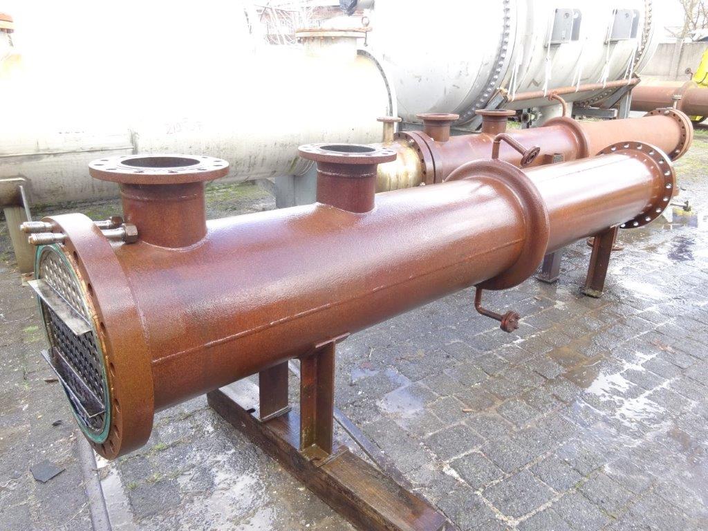 IPP# 219627, 30 m² (322.9 ft²)  Stainless Steel Austentic Shell and Tube Heat Exchanger For Sale