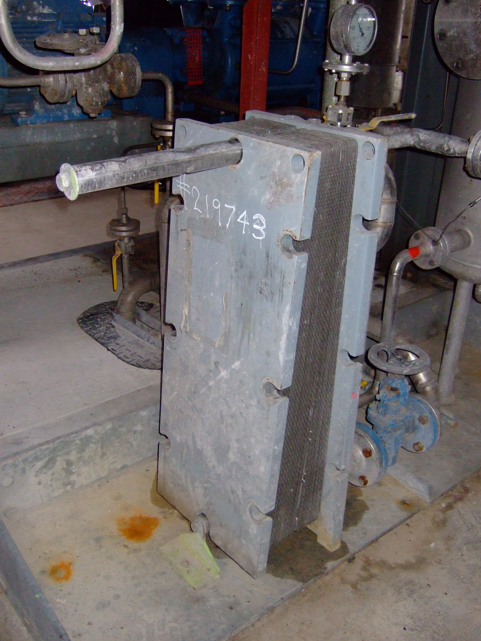 IPP# 219743, 4.5 m² (48.4 ft²)  Stainless Steel Other Plate and Frame Heat Exchanger For Sale