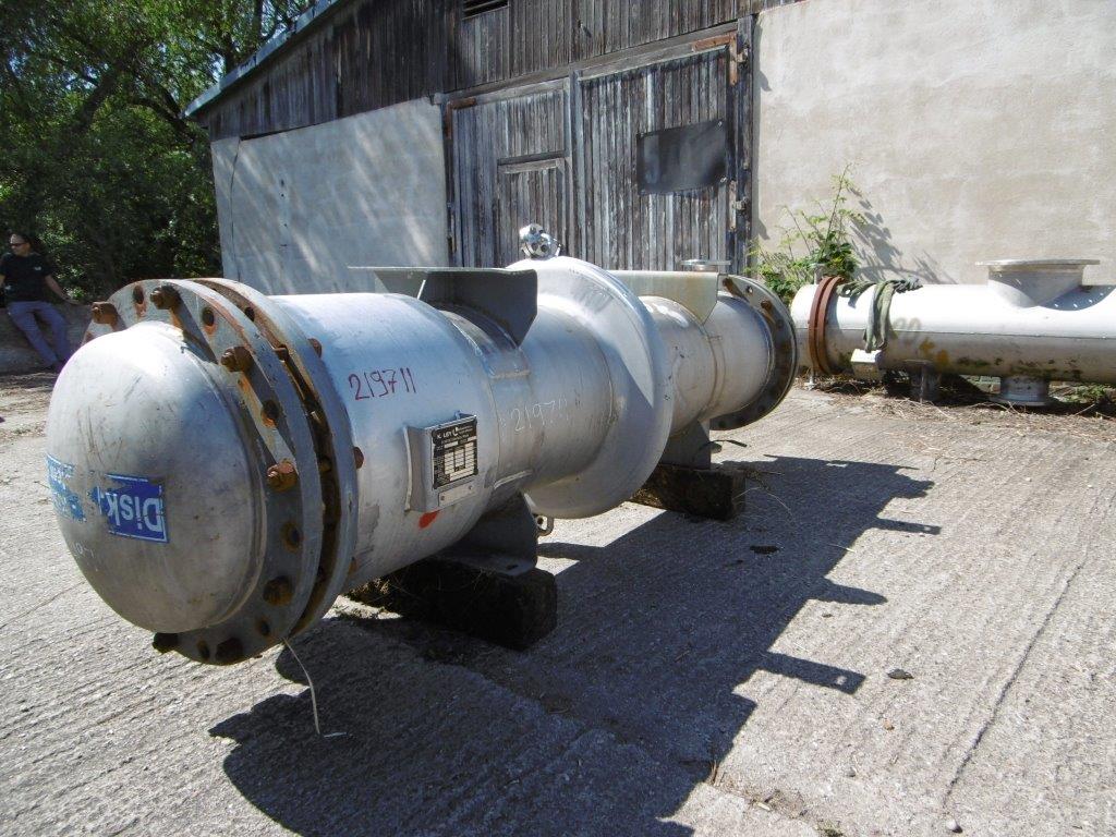 IPP# 219711, 32 m² (344.4 ft²)  Stainless Steel Austentic Shell and Tube Heat Exchanger For Sale