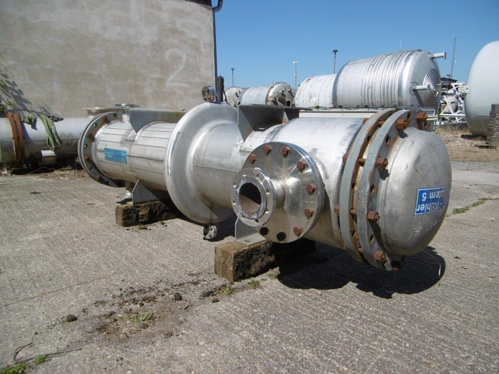 IPP# 219711, 32 m² (344.4 ft²)  Stainless Steel Austentic Shell and Tube Heat Exchanger For Sale