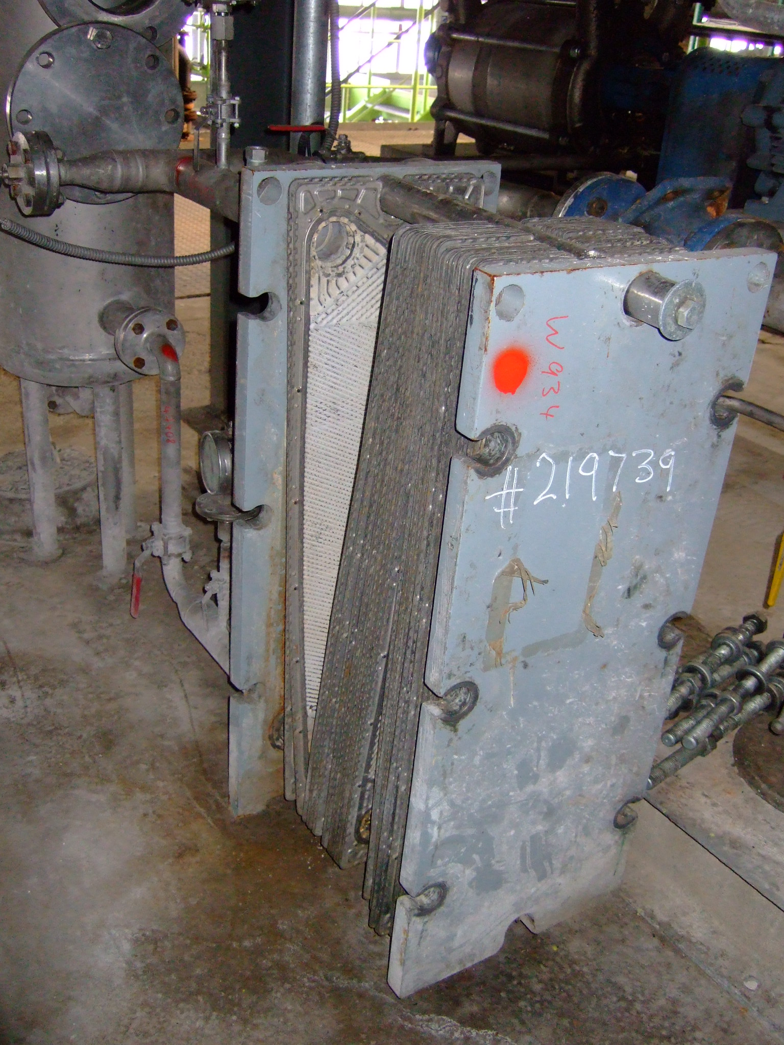 IPP# 219739, 4.5 m² (48.4 ft²)  Stainless Steel Other Plate and Frame Heat Exchanger For Sale