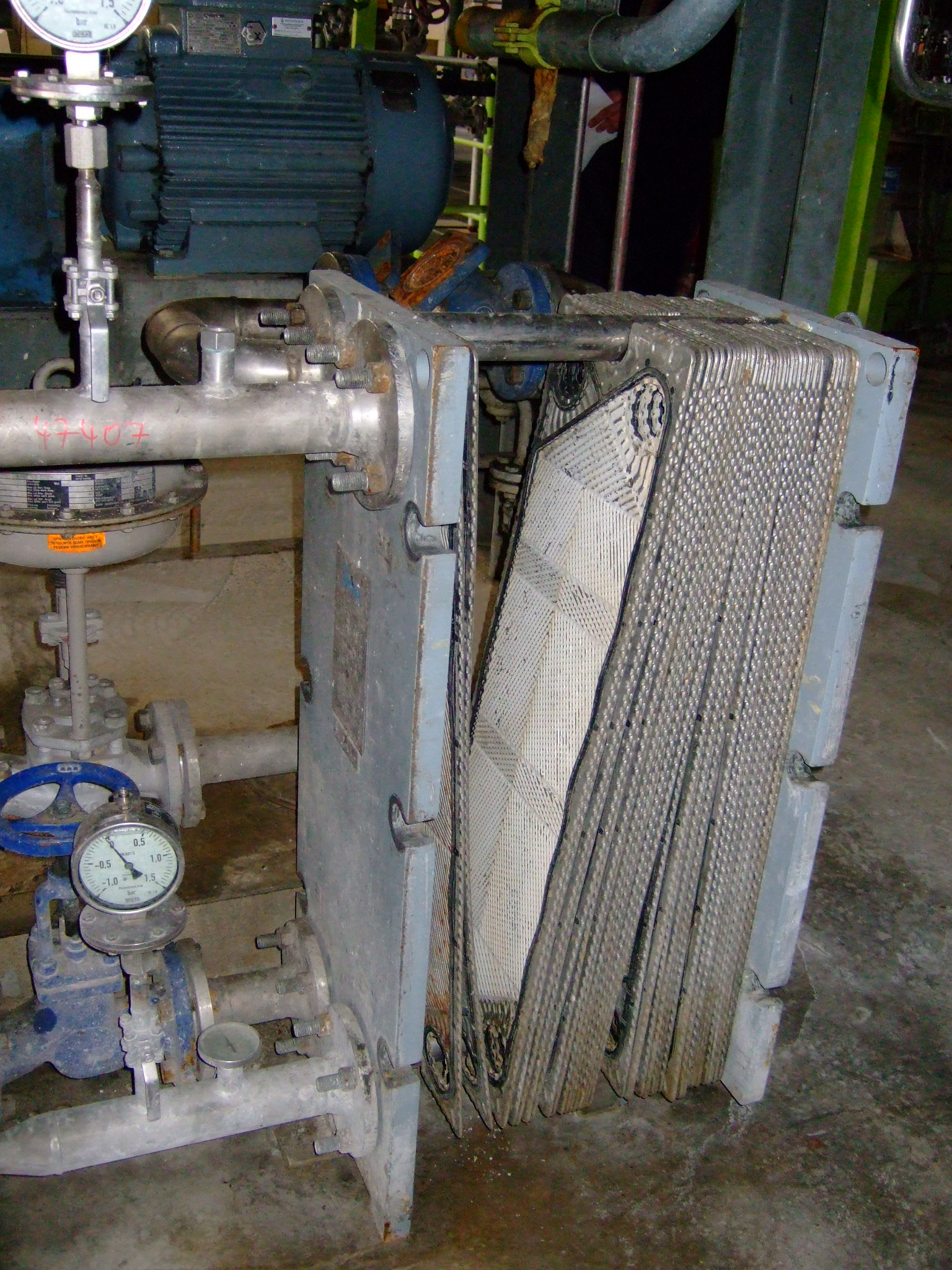 IPP# 219739, 4.5 m² (48.4 ft²)  Stainless Steel Other Plate and Frame Heat Exchanger For Sale