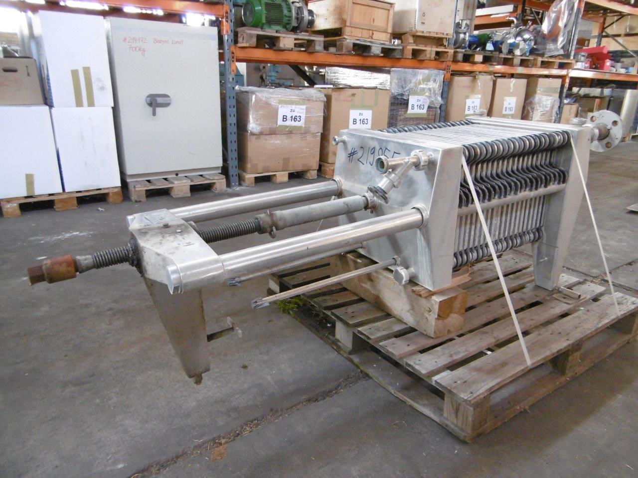 IPP# 219855, 5.2 m² (55.4 ft²)  Stainless Steel Other Plate And Frame Filter For Sale