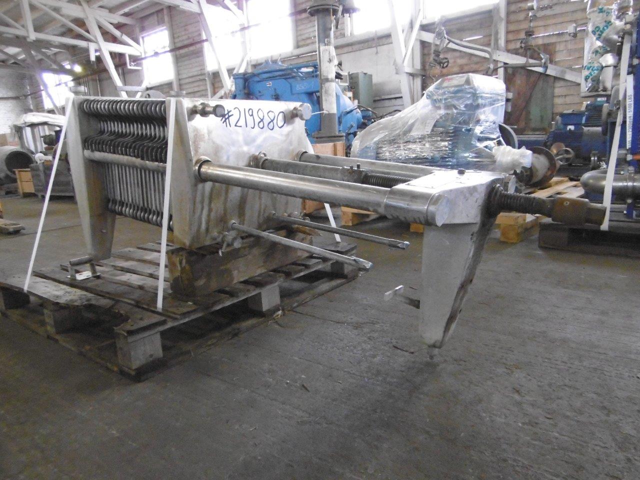 IPP# 219880, 5.2 m² (55.4 ft²)  Stainless Steel Other Plate And Frame Filter For Sale