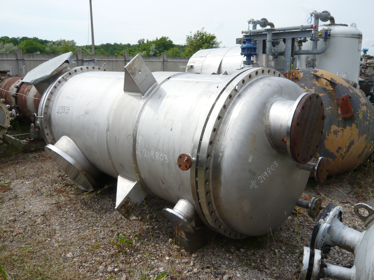 IPP# 219803, 183 m² (1,970 ft²)  Stainless Steel Other Shell and Tube Heat Exchanger For Sale