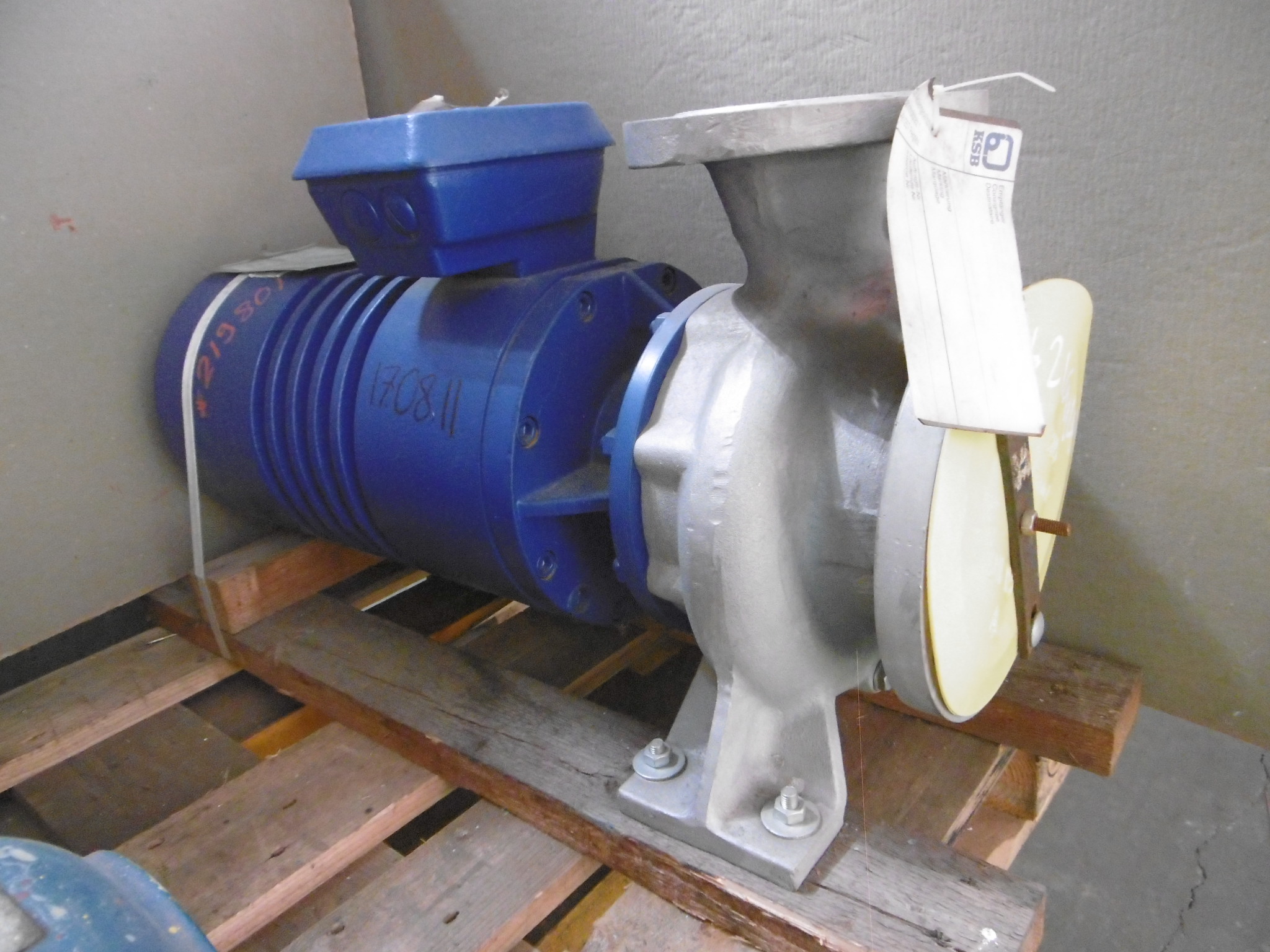 IPP# 219801, 120 m3/h (528.3 GPM) Unused Stainless Steel 316 Centrifugal Pump For Sale