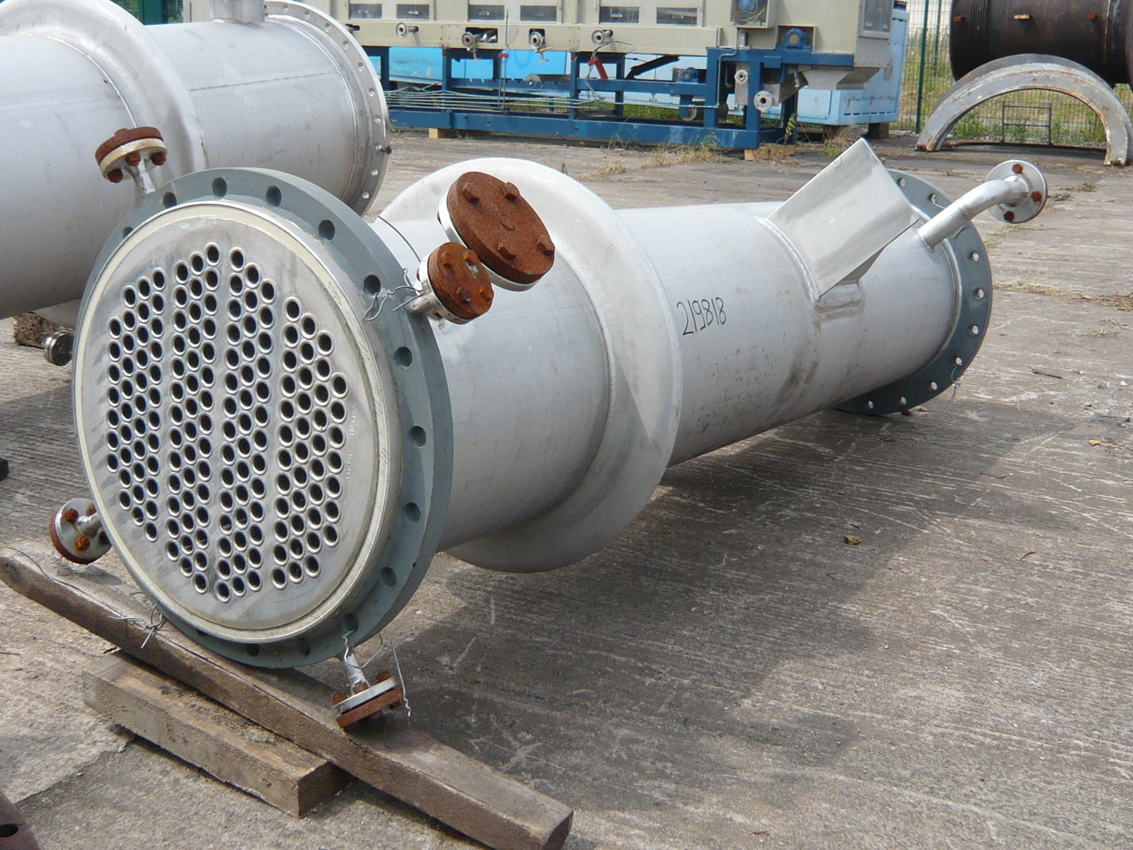 IPP# 219818, 32 m² (344.4 ft²)  Stainless Steel Austentic Shell and Tube Heat Exchanger For Sale