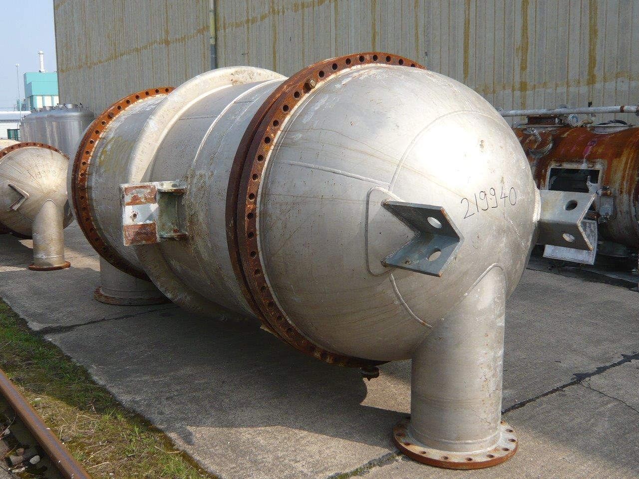 IPP# 219940, 247 m² (2,659 ft²)  Stainless Steel 321 Shell and Tube Heat Exchanger For Sale