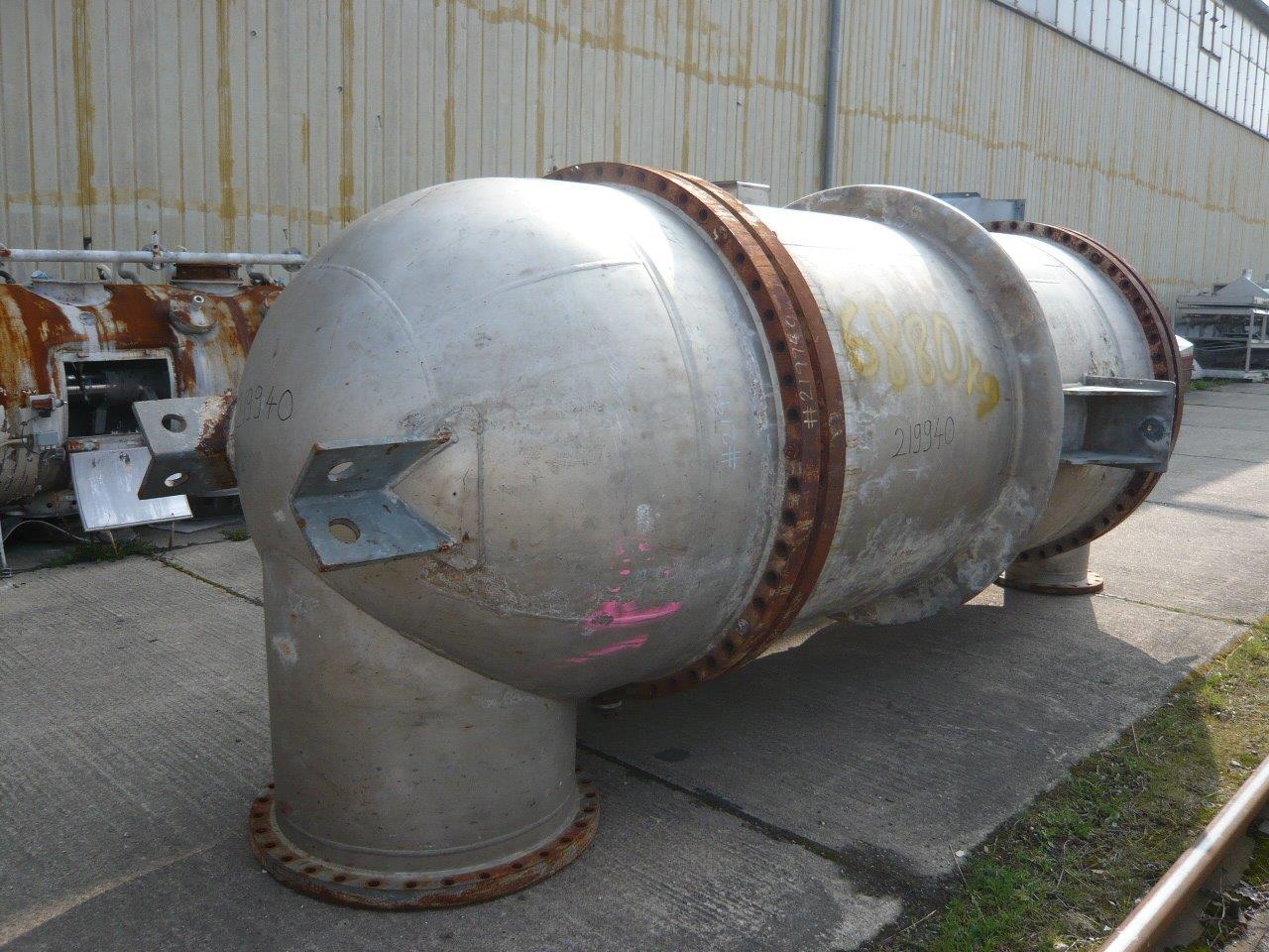 IPP# 219940, 247 m² (2,659 ft²)  Stainless Steel 321 Shell and Tube Heat Exchanger For Sale