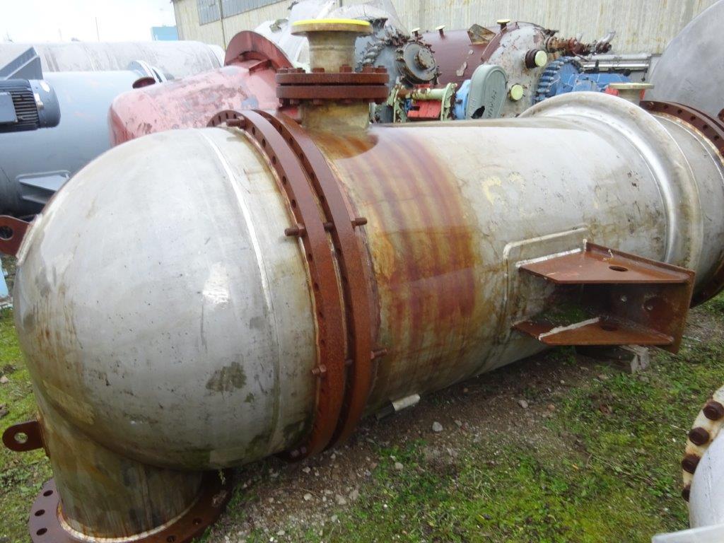 IPP# 219946, 180 m² (1,938 ft²)  Stainless Steel 321 Shell and Tube Heat Exchanger For Sale