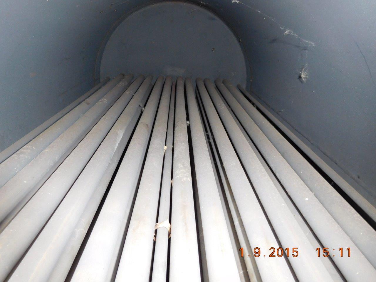  Shell and Tube Heat Exchanger 15 m² (161.5 ft²) Stainless Steel Austenitic For Sale - IPP# 219948