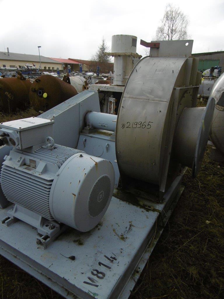 IPP# 219965, 34,272 m3/h (20,172 CFM)  Stainless Steel 321  Blower For Sale