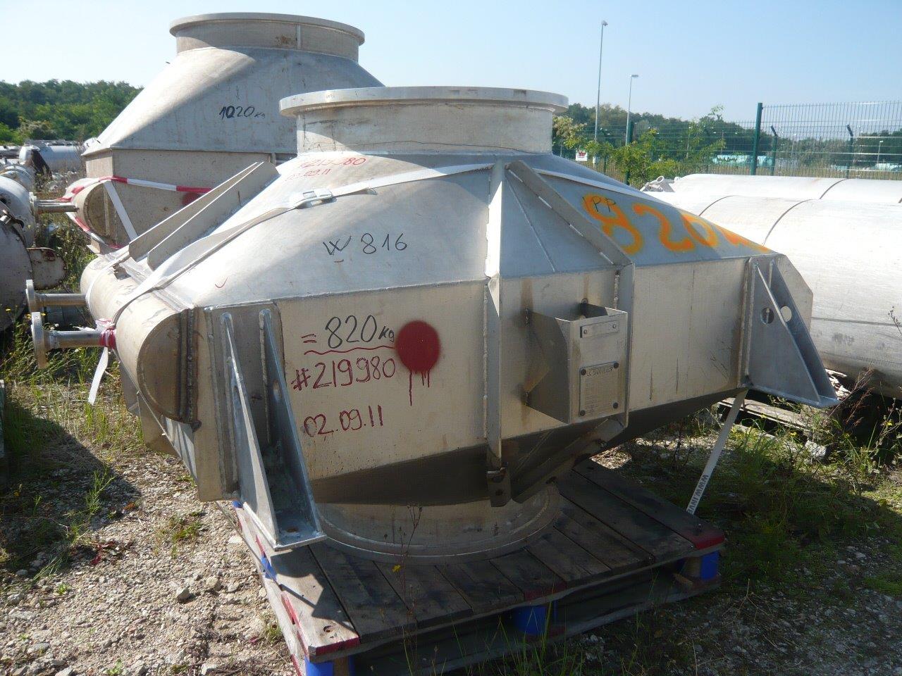 IPP# 219980, 38 m² (409 ft²)  Stainless Steel 321 Shell and Tube Heat Exchanger For Sale