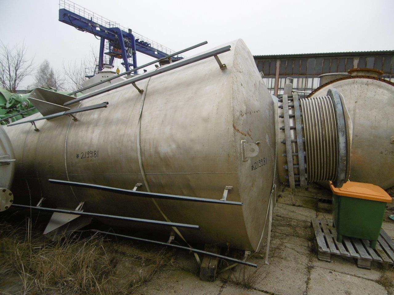 IPP# 219981, 2,400 mm (94.5 in)  Stainless Steel 321 Cyclone Dust Collector For Sale