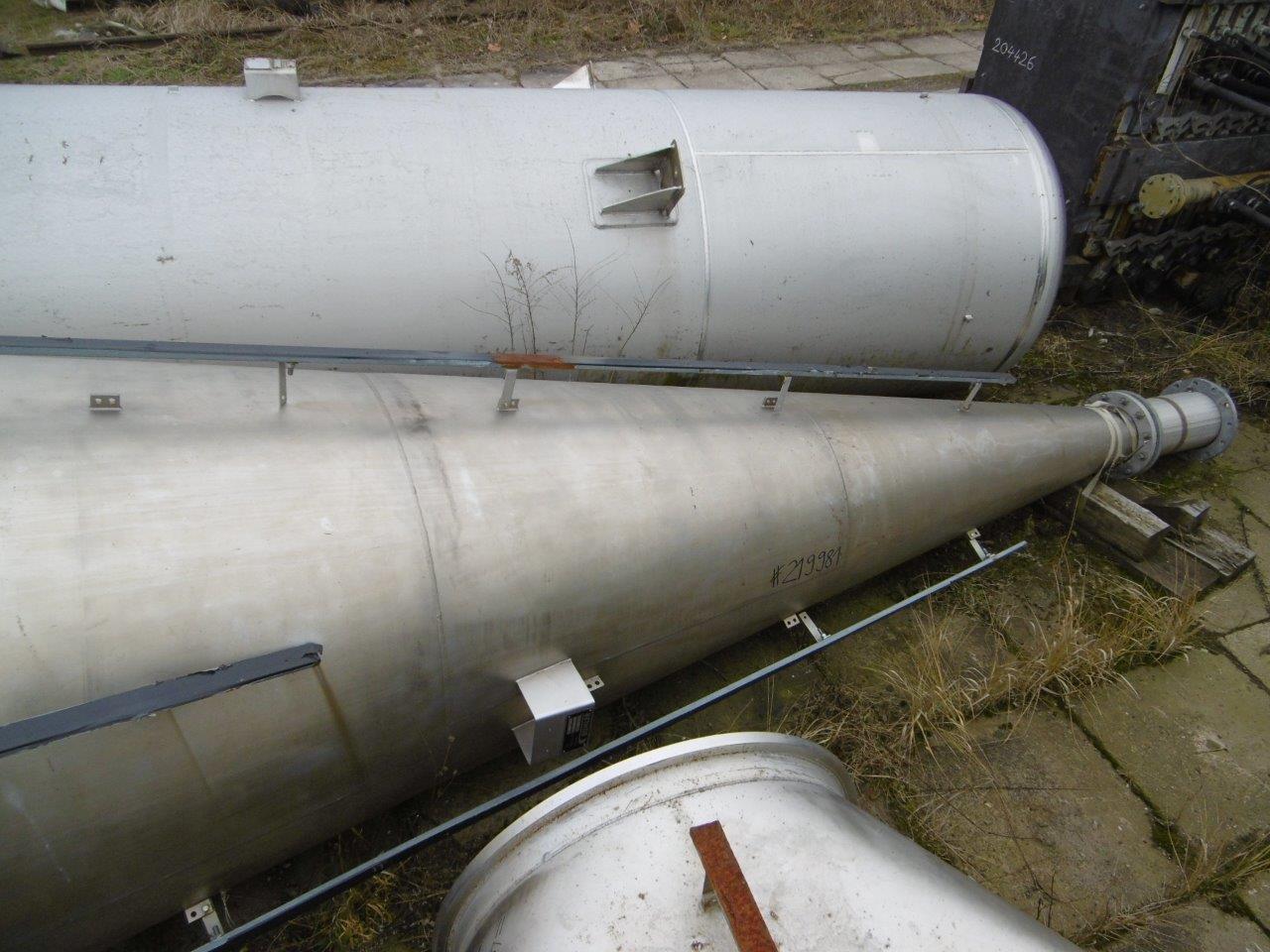 IPP# 219981, 2,400 mm (94.5 in)  Stainless Steel 321 Cyclone Dust Collector For Sale