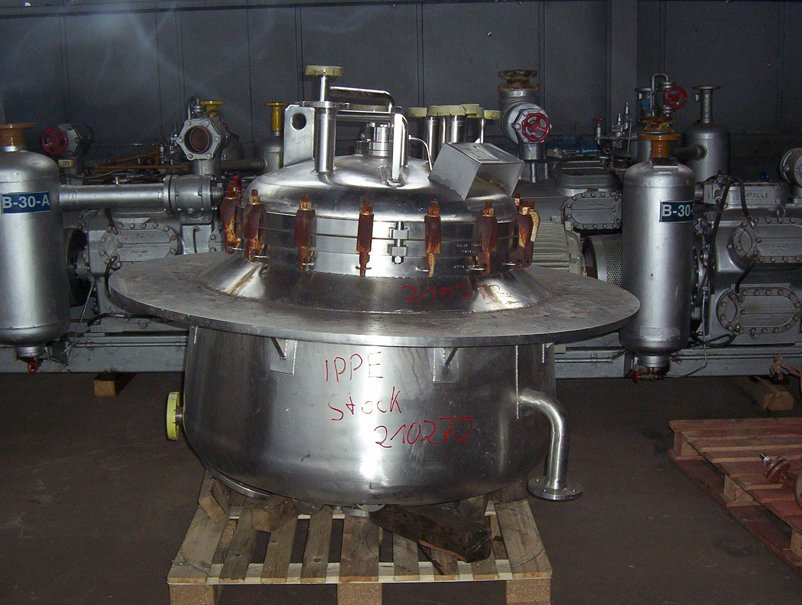 IPP# 210272, 6.5 m² (70 ft²)  Stainless Steel Austentic Pressure Leaf Filter For Sale