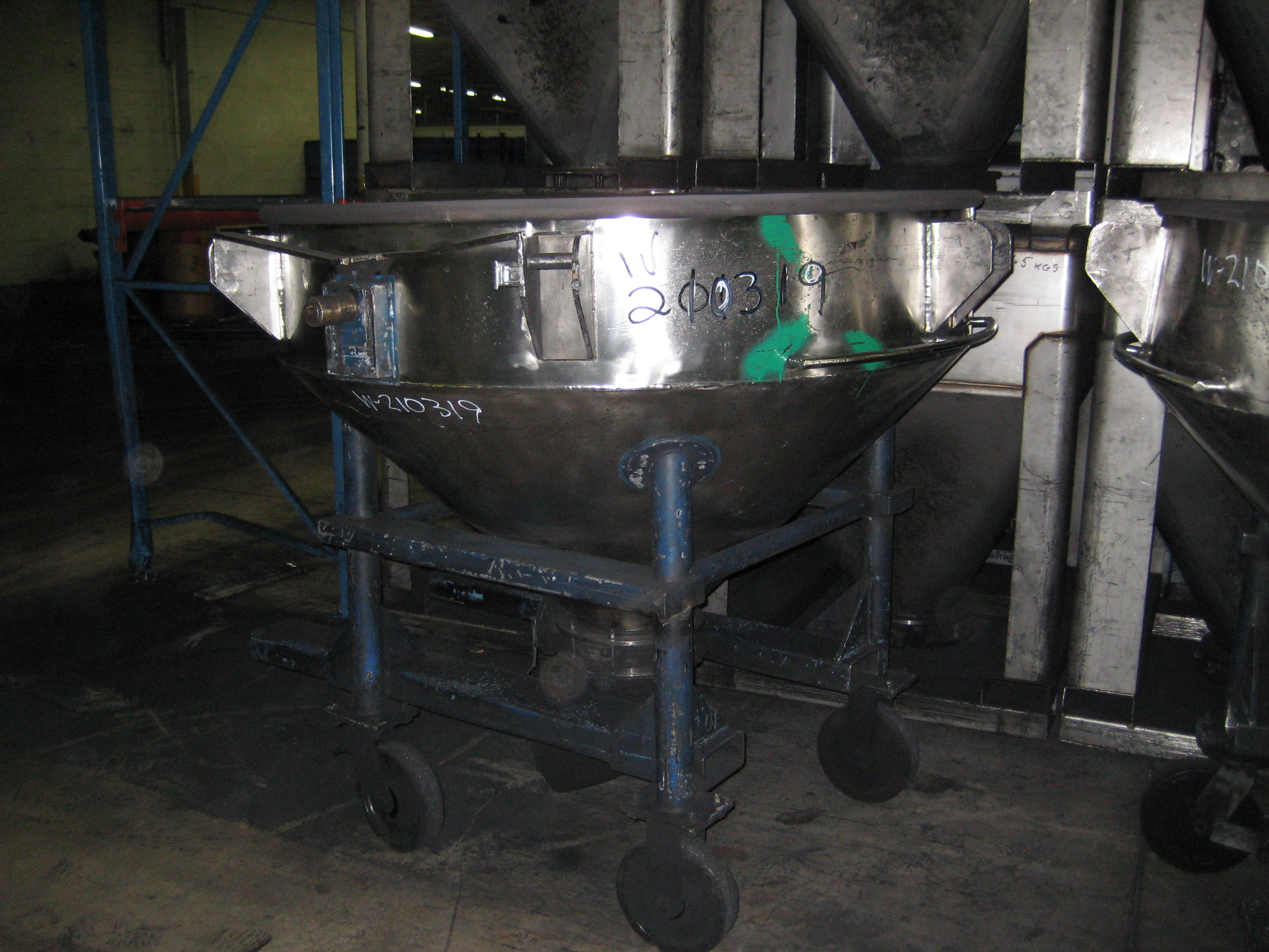 IPP# 210319, 0.85 m3 (30 ft3)  Stainless Steel 304  Mixer-Twin Shell & Double Cone For Sale