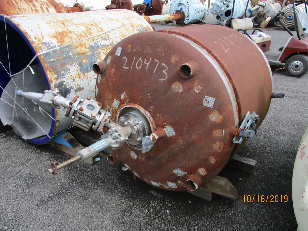 IPP# 210473, 757.1 L (200 gallons)  Stainless Steel 316 Batch-Type Agitated Reactor For Sale