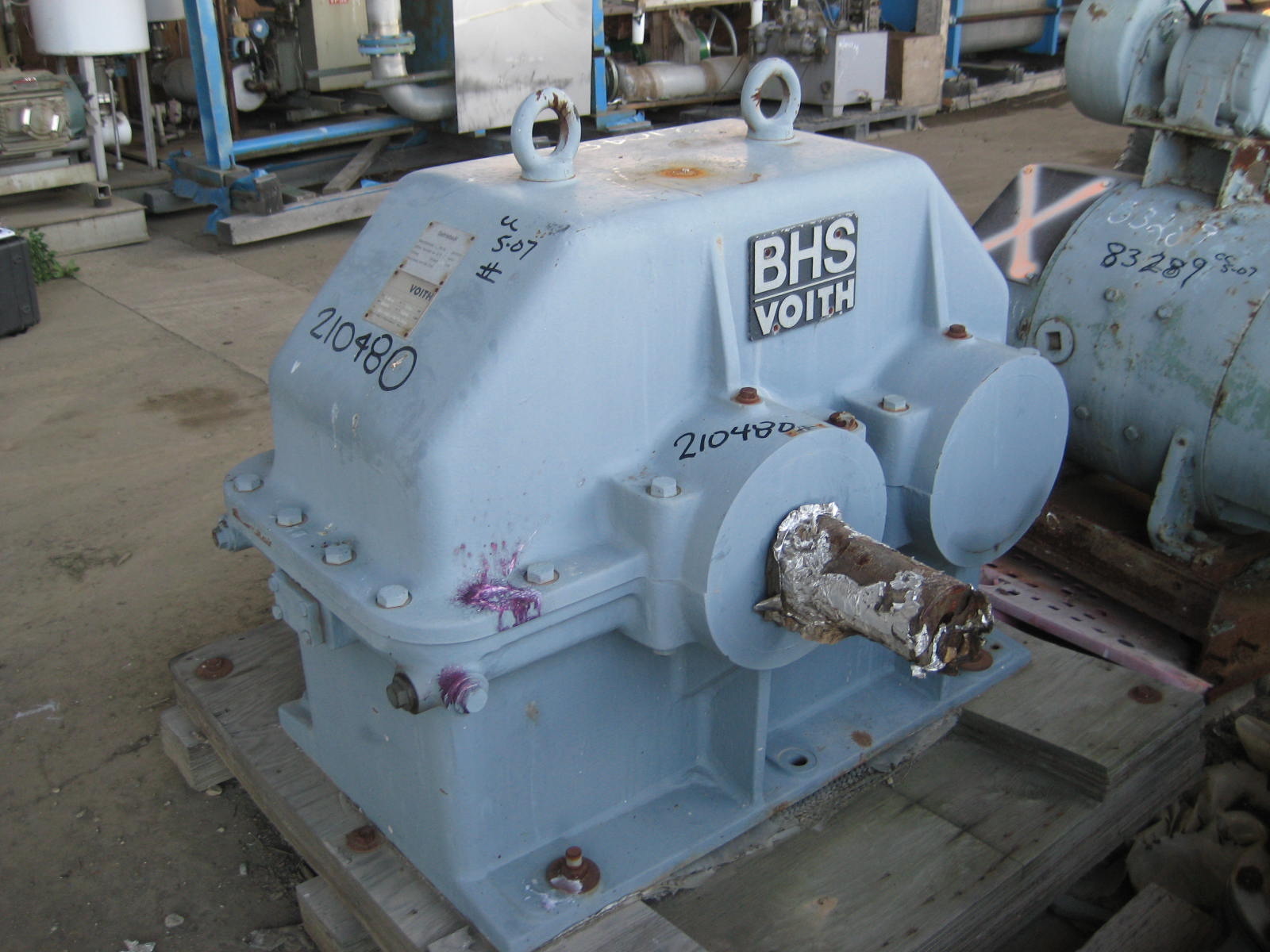 IPP# 210480, 720 kW (965.5 HP)  Carbon Steel  Gear Reducer For Sale