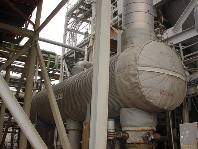 IPP# 210658, 485.6 m² (5,227 ft²)  Stainless Steel 316 Shell and Tube Heat Exchanger For Sale