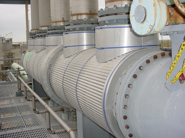 IPP# 210661, 371.1 m² (3,995 ft²)  Stainless Steel 316 Shell and Tube Heat Exchanger For Sale