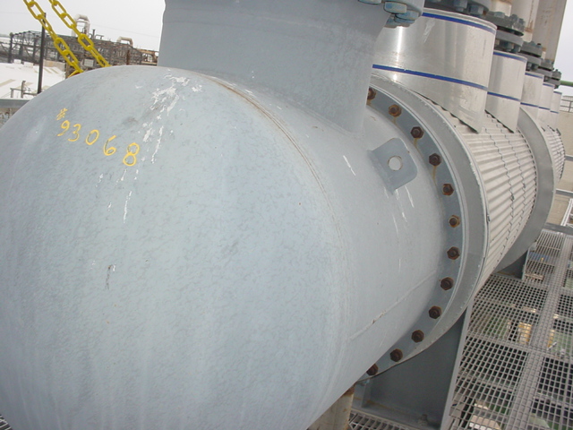 IPP# 210661, 371.1 m² (3,995 ft²)  Stainless Steel 316 Shell and Tube Heat Exchanger For Sale