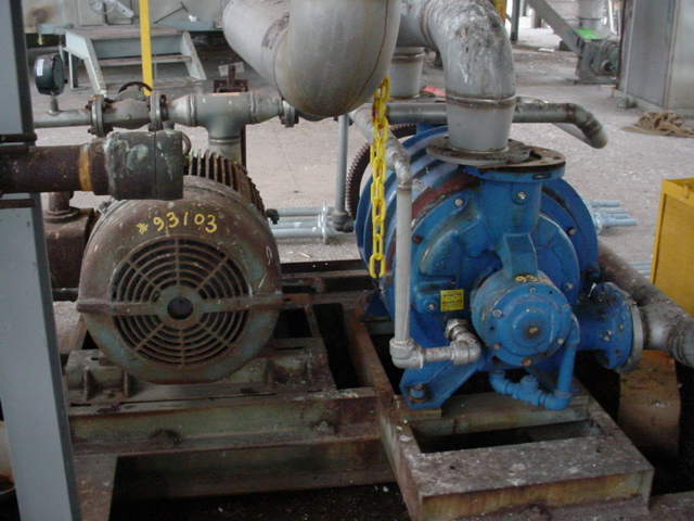 IPP# 210696, 1,487 m3/h (875 CFM)  Carbon Steel  Pump-Vacuum For Sale