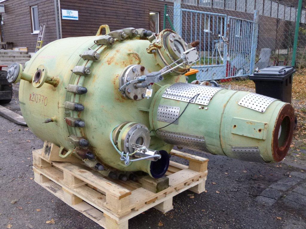 IPP# 210770, 700 L (184.9 gallons)  Glasslined Batch-Type Agitated Reactor For Sale