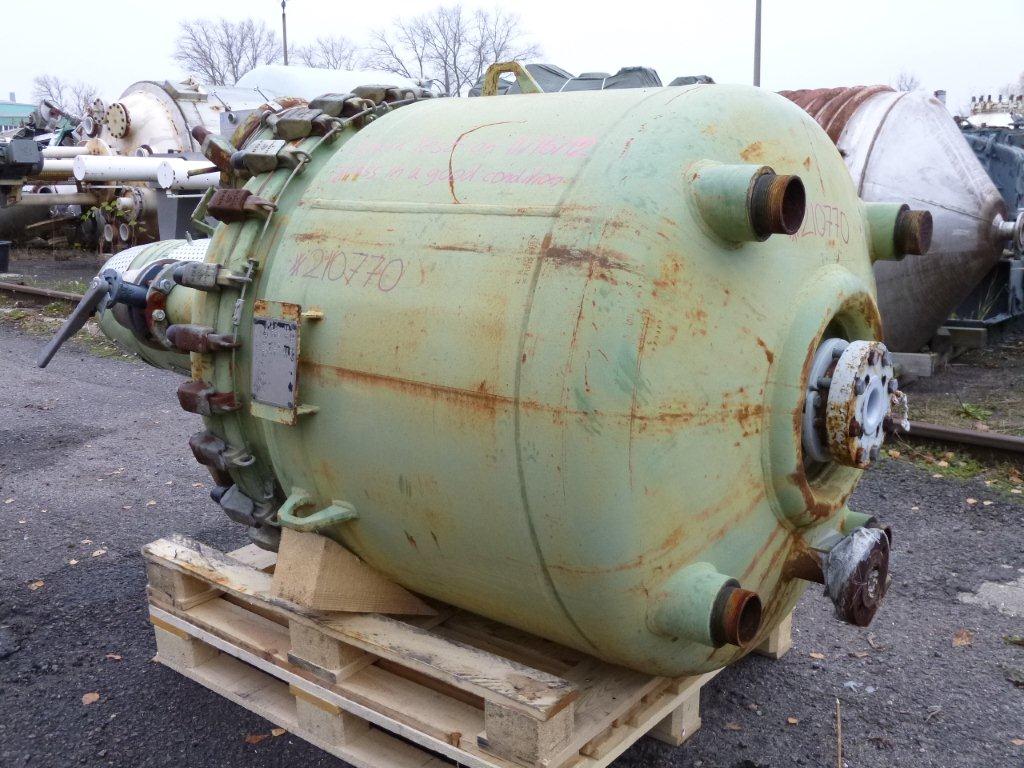 IPP# 210770, 700 L (184.9 gallons)  Glasslined Batch-Type Agitated Reactor For Sale