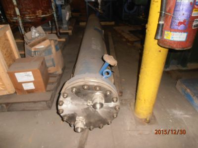 IPP# 210788, 20.8 m² (224 ft²)  Stainless Steel 316 Shell and Tube Heat Exchanger For Sale