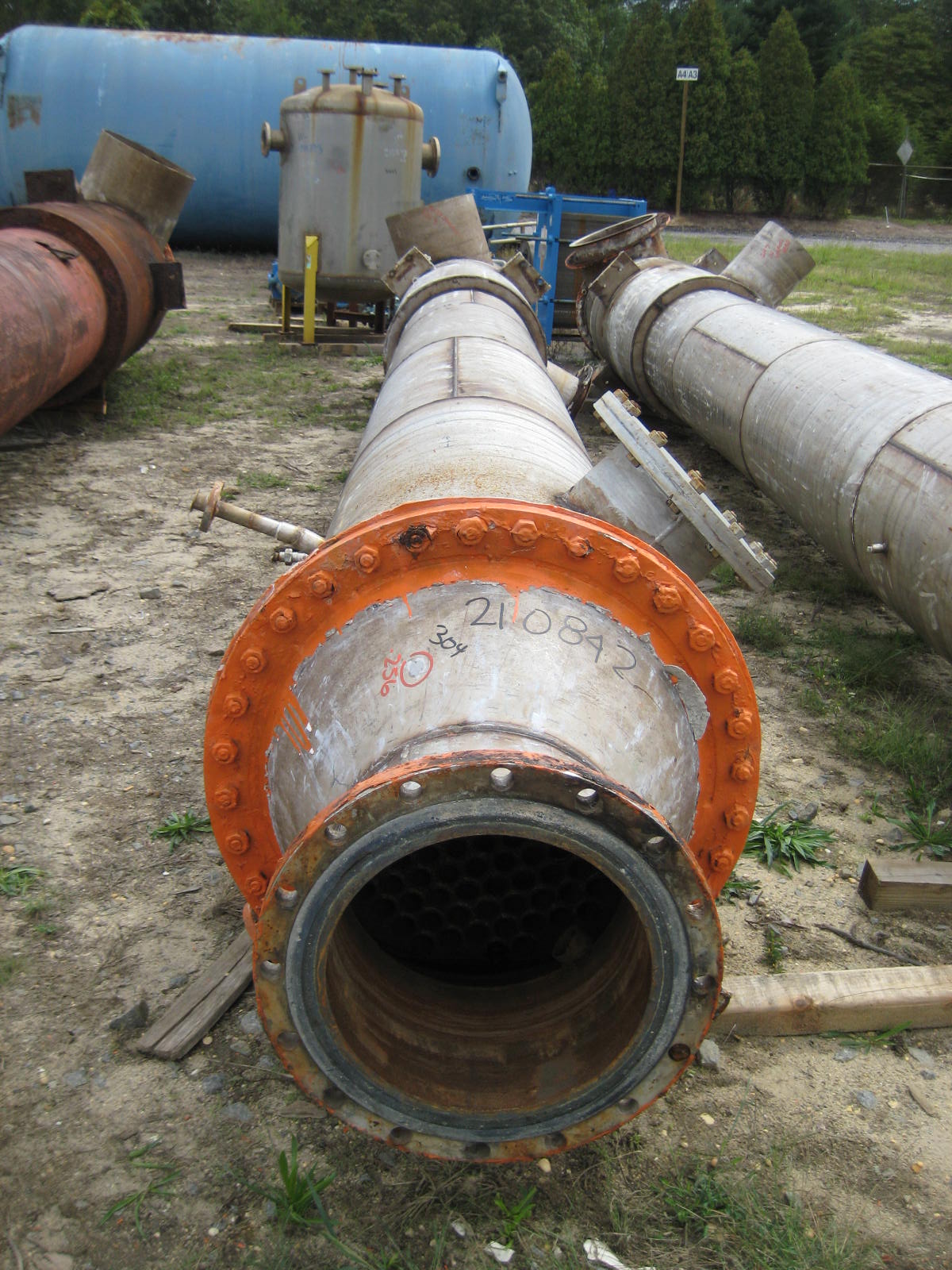 IPP# 210842, 152.3 m² (1,639 ft²)  Stainless Steel 304 Shell and Tube Heat Exchanger For Sale