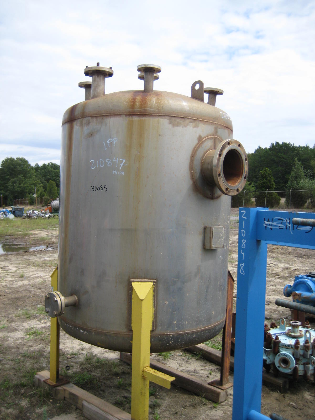 IPP# 210847, 1,893 L (500 gallons)  Stainless Steel 316  Tank For Sale