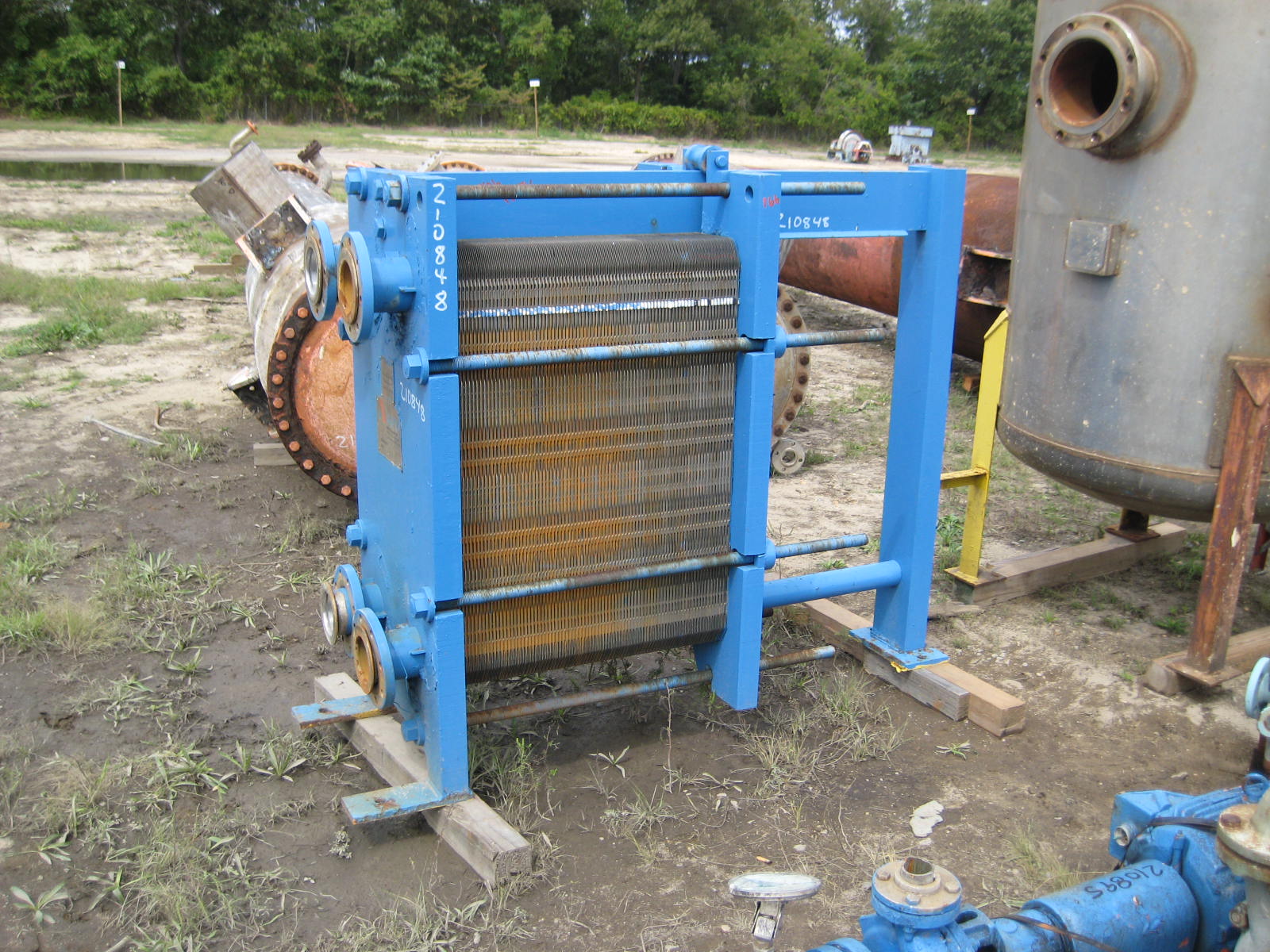 IPP# 210848, 20.9 m² (225 ft²)  Stainless Steel 316 Plate and Frame Heat Exchanger For Sale