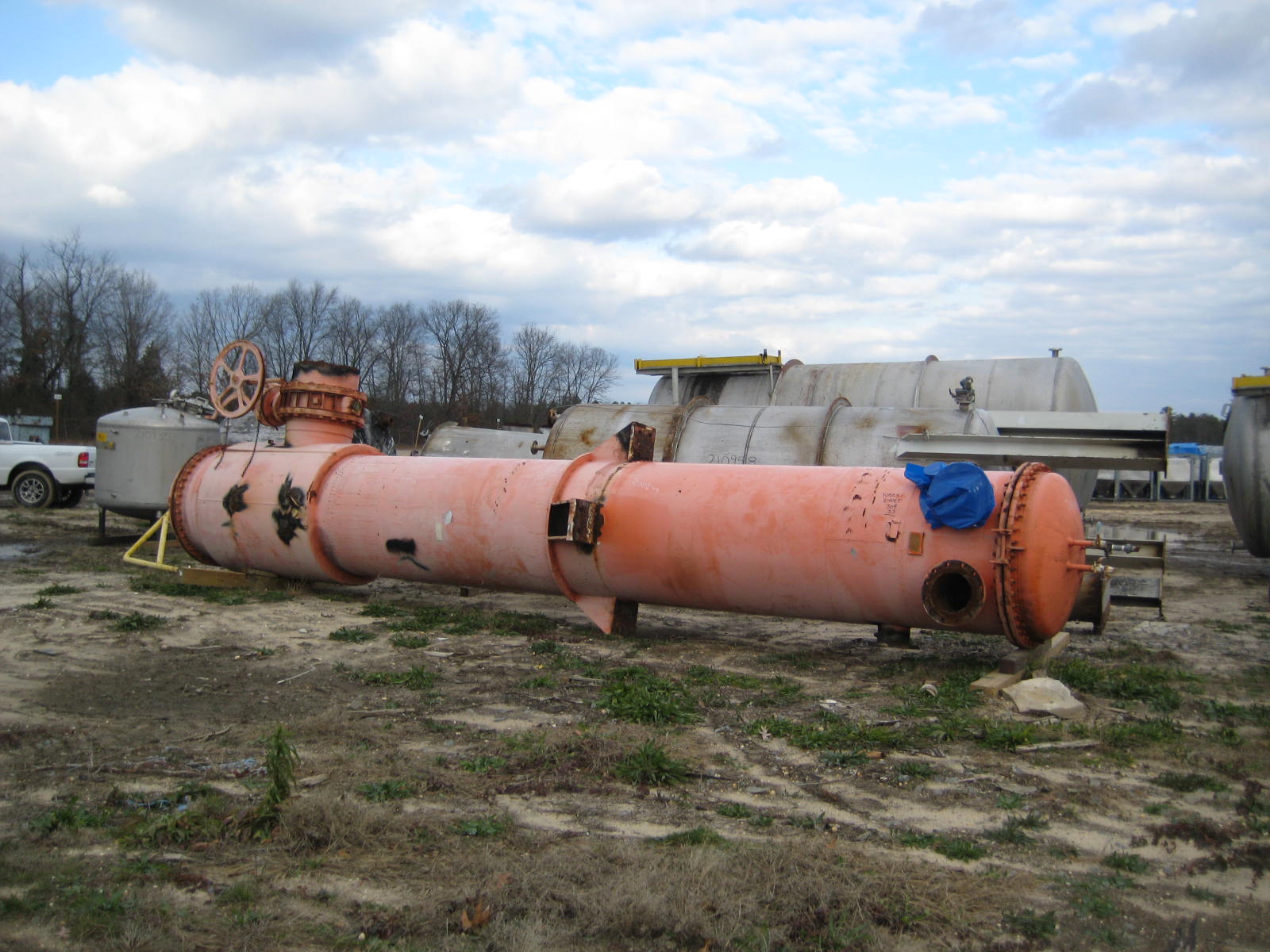 IPP# 210849, 294 m² (3,165 ft²)  Stainless Steel 304 Shell and Tube Heat Exchanger For Sale