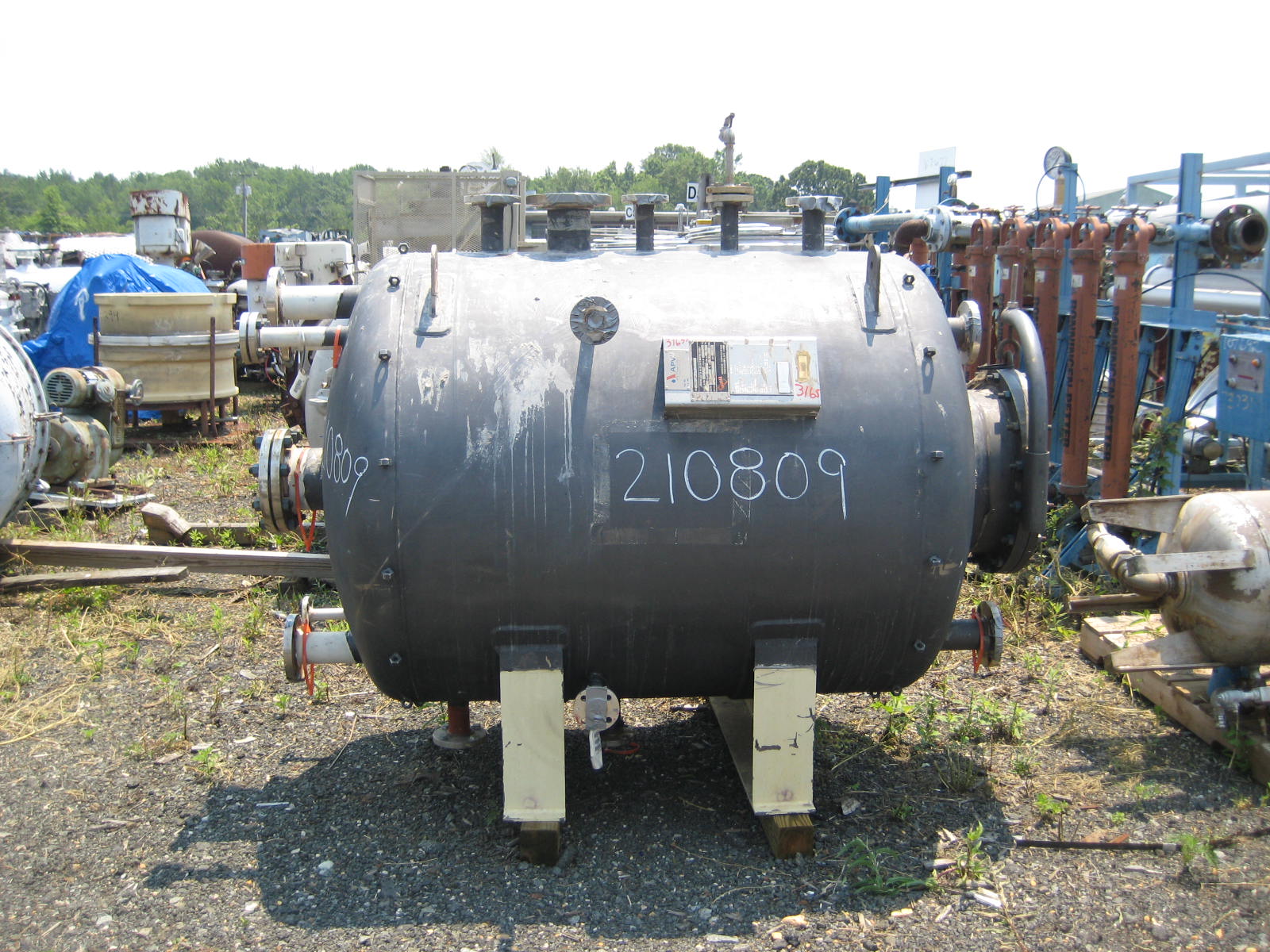 IPP# 210809, 1,514 L (400 gallons)  Stainless Steel 316  Tank For Sale