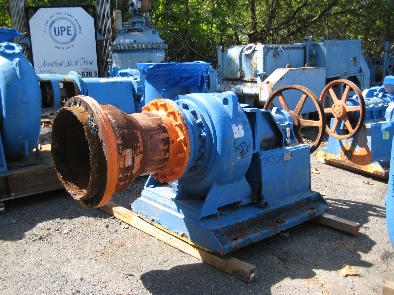 IPP# 210836, 1,090 m3/h (4,800 GPM)  Stainless Steel 316 Centrifugal Pump For Sale