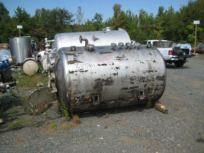 IPP# 211061, 3,028 L (800 gallons)  Stainless Steel 316  Tank For Sale