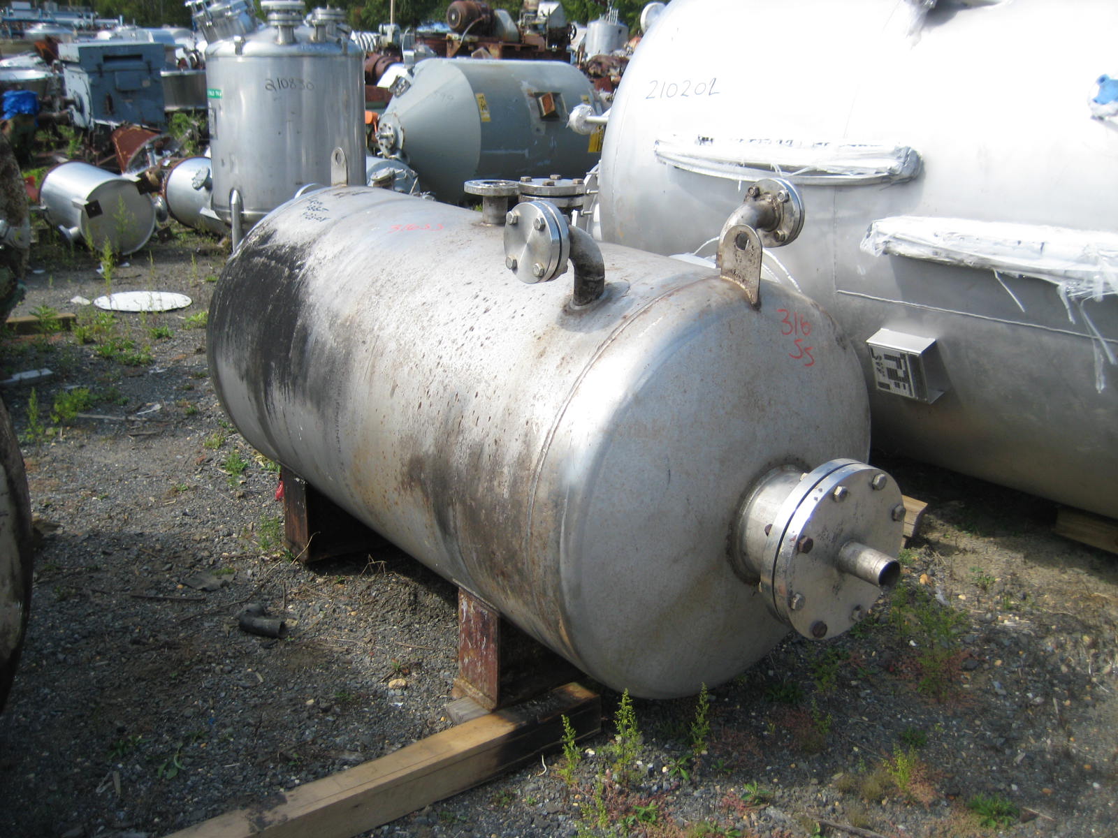   Tank 1,050 L (280 gallons) Stainless Steel 304 For Sale - IPP# 211083
