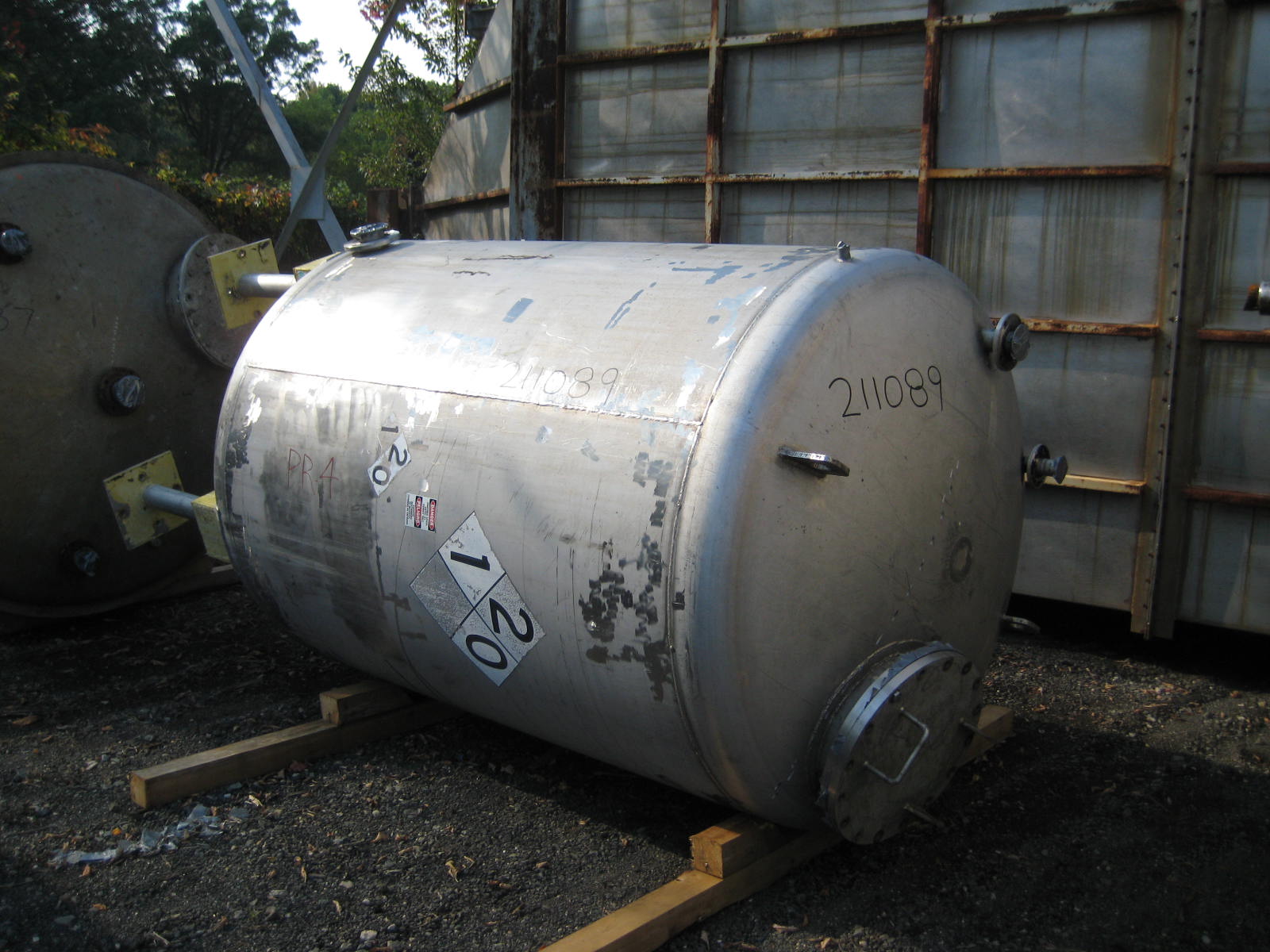 IPP# 211089, 2,839 L (750 gallons)  Stainless Steel 304  Tank For Sale