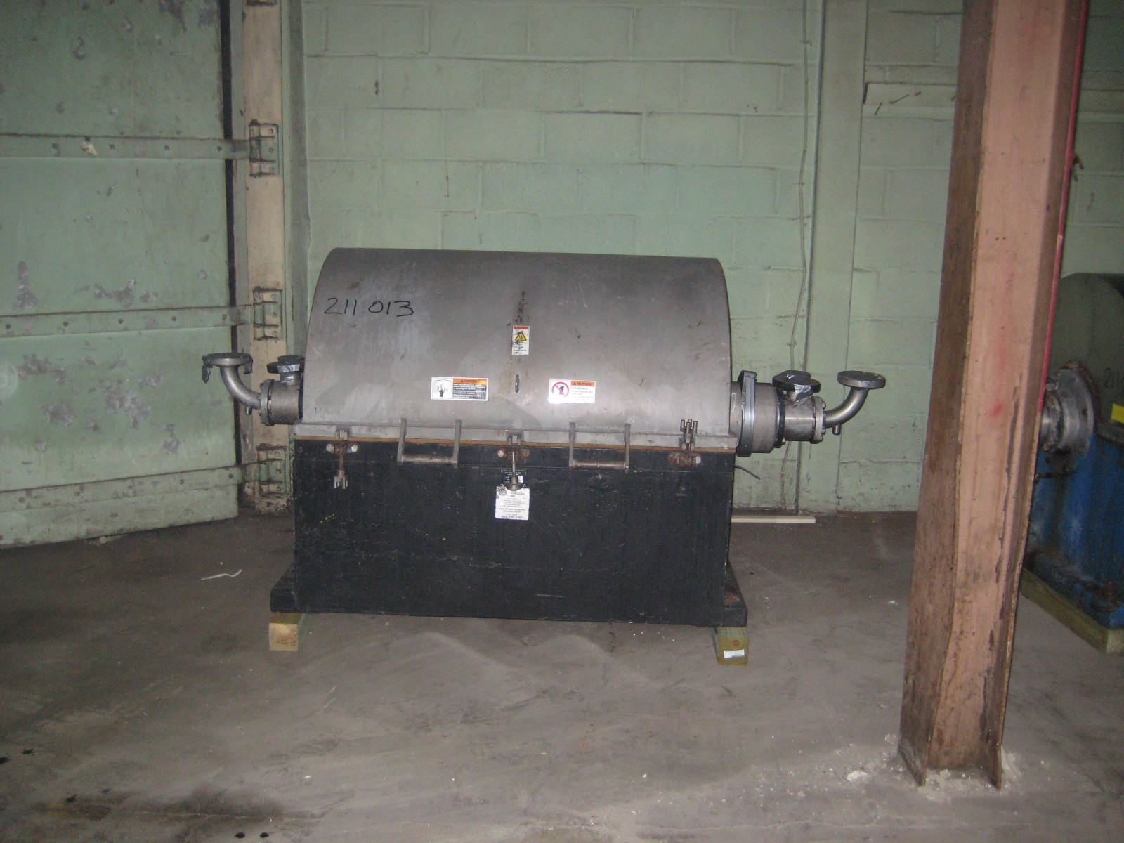 IPP# 211013, 18.6 kW (25 HP)  Stainless Steel 316  Centrifuge-Misc. & Hydraulic For Sale