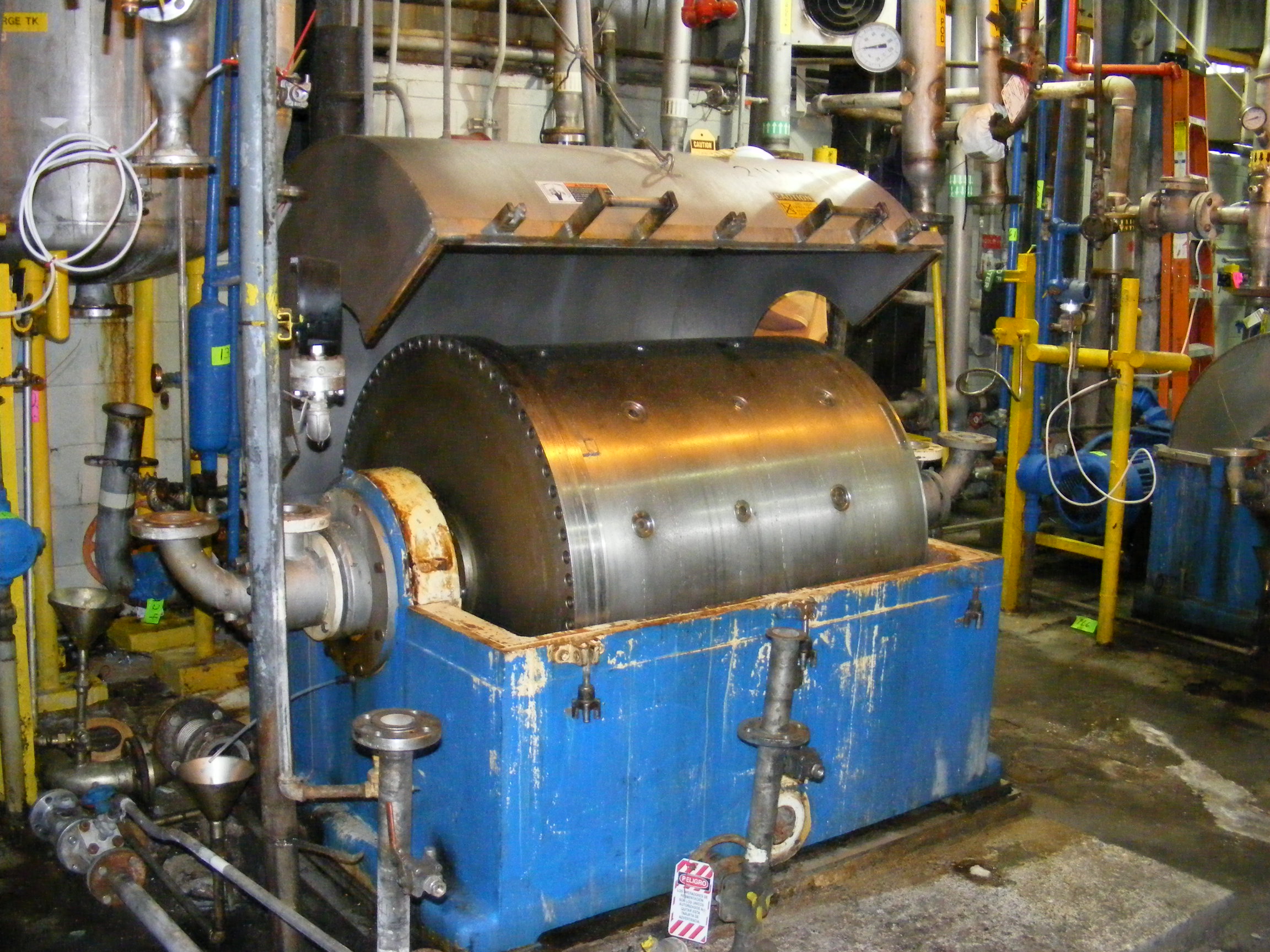 IPP# 211011, 18.6 kW (25 HP)  Stainless Steel 316  Centrifuge-Misc. & Hydraulic For Sale