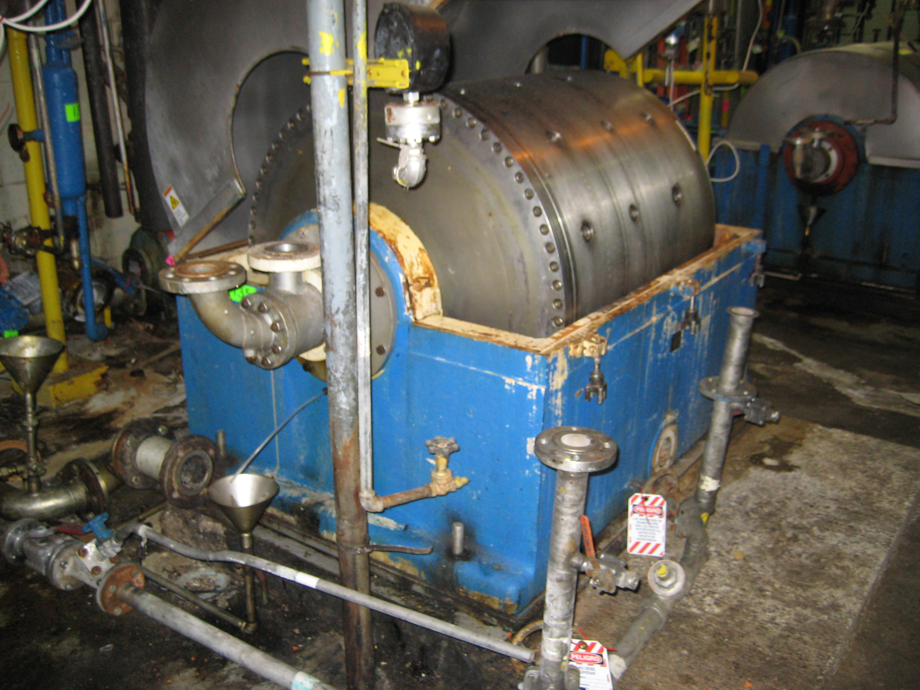 IPP# 211011, 18.6 kW (25 HP)  Stainless Steel 316  Centrifuge-Misc. & Hydraulic For Sale