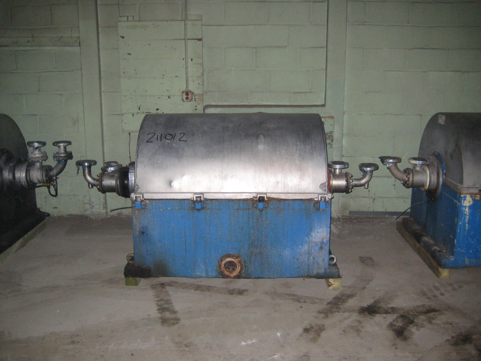 IPP# 211012, 18.6 kW (25 HP)  Stainless Steel 316  Centrifuge-Misc. & Hydraulic For Sale